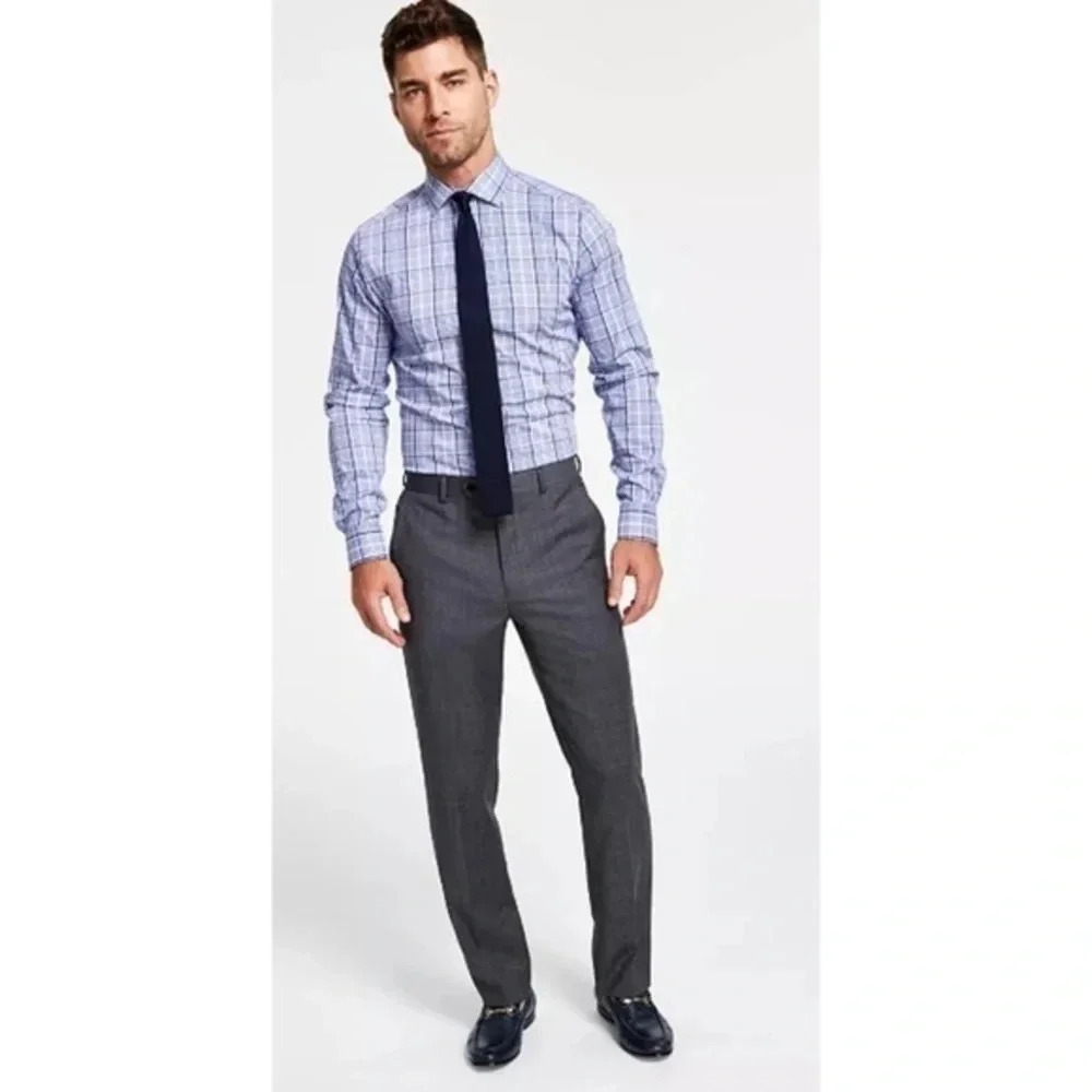 Lauren Ralph Lauren Men's Classic-Fit Ultraflex Stretch Flat Front Suit Pants